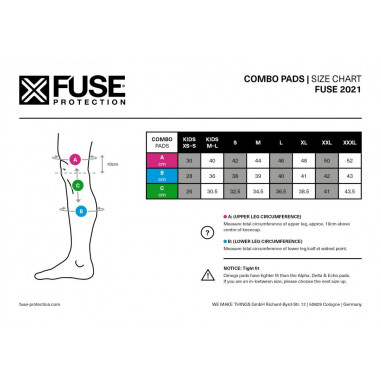 FUSE DELTA 125 KNEE/SHIN/ANKLE PAD BLACK 2
