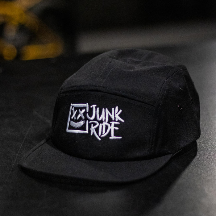 JUNKRIDE CREW LOGO HAT 5 PANEL