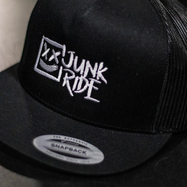 JUNKRIDE CREW LOGO HAT SNAPBACK TRUCKER 2