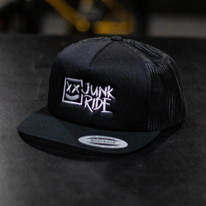 JUNKRIDE CREW LOGO FOAM TRUCKER HAT