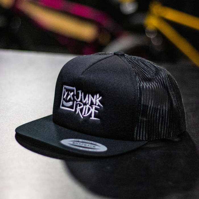 JUNKRIDE CREW LOGO FOAM TRUCKER HAT