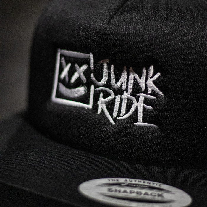 JUNKRIDE CREW LOGO FOAM TRUCKER HAT