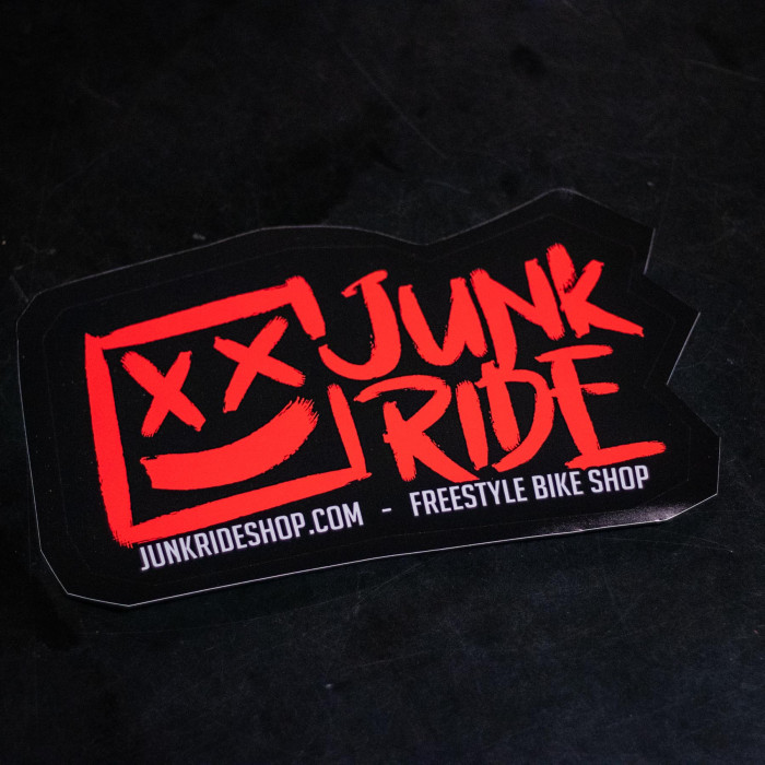 JUNKRIDE CREW LOGO STICKER 30CM