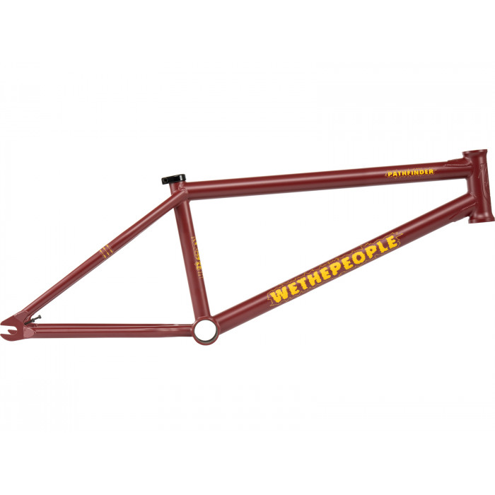 wethepeople PATHFINDER frame Felix Prangenberg 20.5"TT matt burgandy