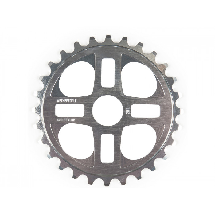 wethepeople WTP Sprocket 4Star 28T, high polished Bolt Drive