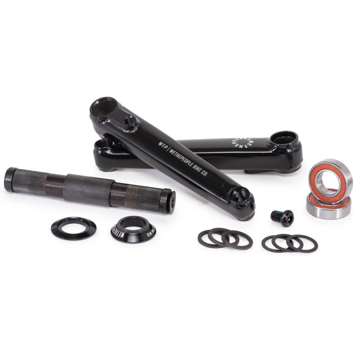 wethepeople WTP Crank Logic 165 mm, glossy black including Compact BB set