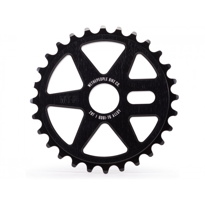 wethepeople sprocket Logic 25T, black Bolt Drive