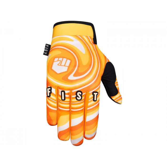 FIST Glove 70's Swirl S, orange-black