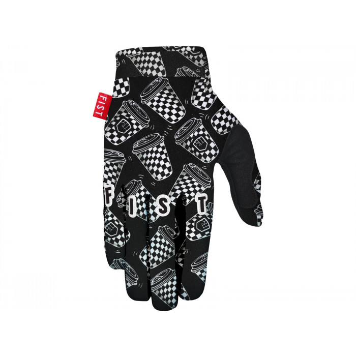 FIST Glove Chequered Cups L, black-white