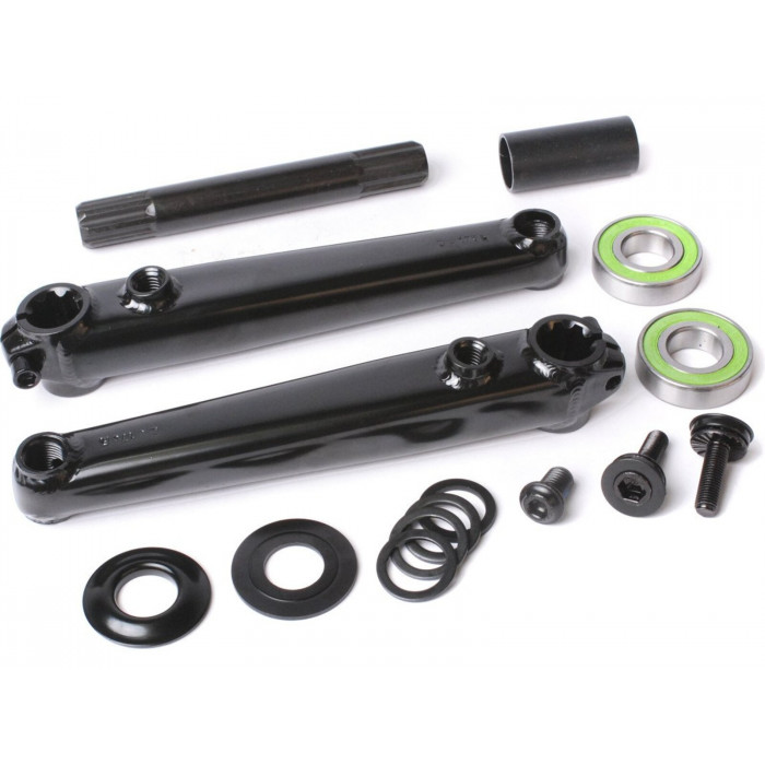 SUNDAY BMX Saker 3pc Crank 170mm, 19mm, Inkl. Mid BB black