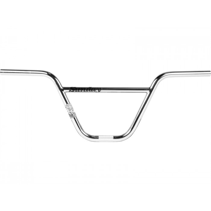 Sunday Brett Handlebars chrom, Brett Silva Signature 9.25" hoch, 12° BS, 2° UP