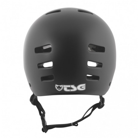 TSG EVOLUTION HELMET ASIAN FIT SOLID SATIN BLACK