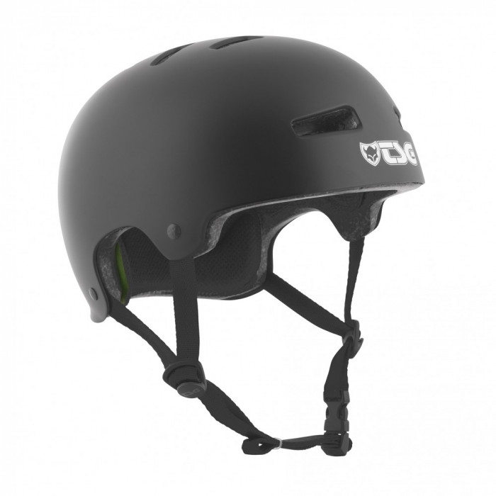 TSG EVOLUTION HELMET ASIAN FIT SOLID SATIN BLACK