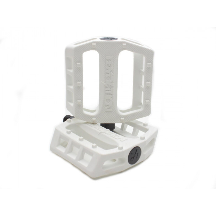 Demolition Pedals Trooper PC 9/16", White