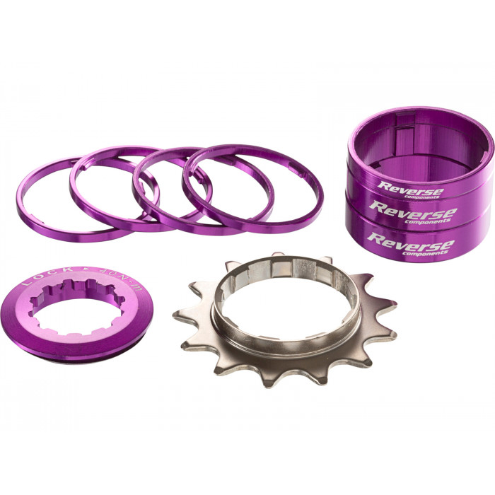 REVERSE HG Single Speed Kit 13T Purple