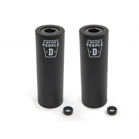 WETHEPEOPLE DILL PICKLE 4.5" BMX PEGS BLACK