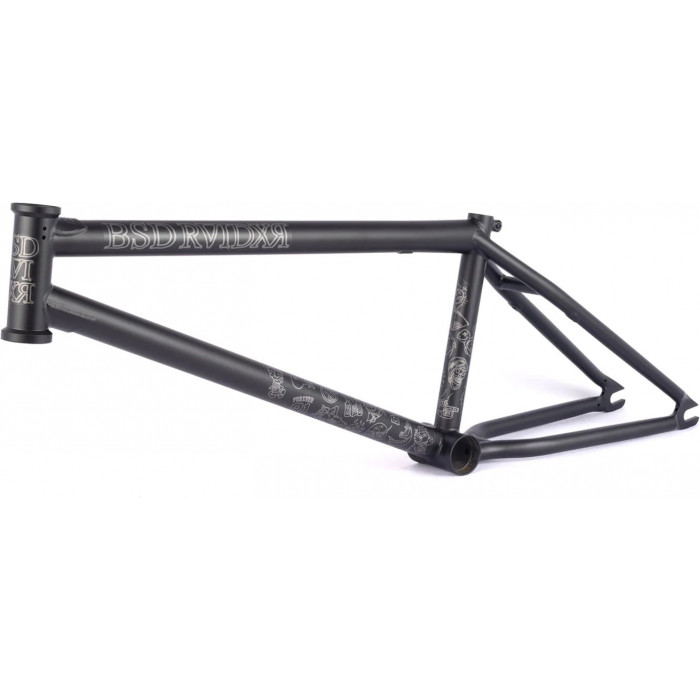 BSD RAIDER BMX FRAME BLACK