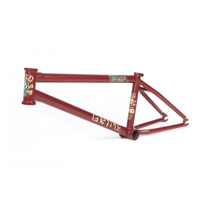 BSD GRIME FRAME RUSTED RED