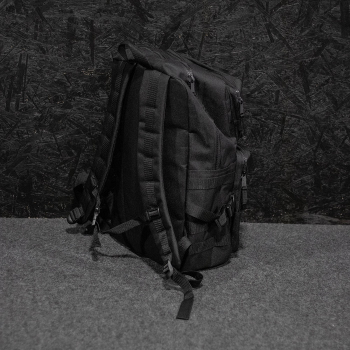 JUNKRIDE TACTICAL BATOH ČIERNY