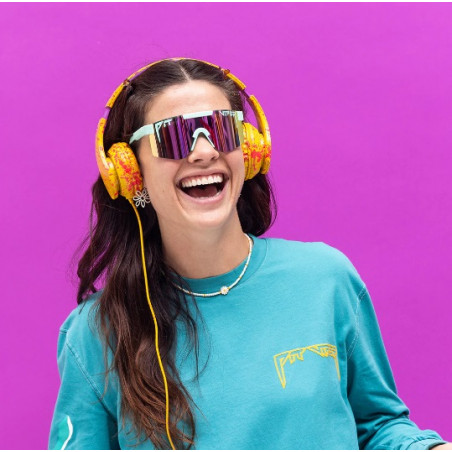 PIT VIPER Glasses THE ORAL EXAM POLARIZED DOUBLE WIDE