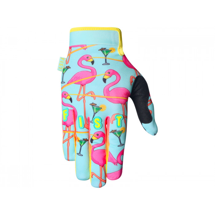 FIST Glove Flamingo Attack XS, blue-pink