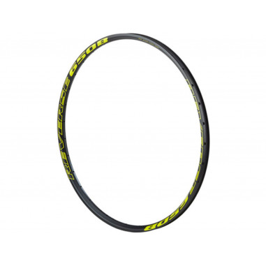 REVERSE Rim 650B AM/EN Dextro Alloy (Black/Yellow) F/Valve ERD 560,5mm, 32h 2
