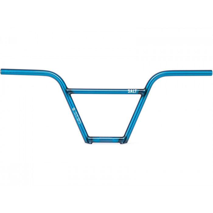 SaltBMX PRO 4pc handlebar 9" height translucent blue