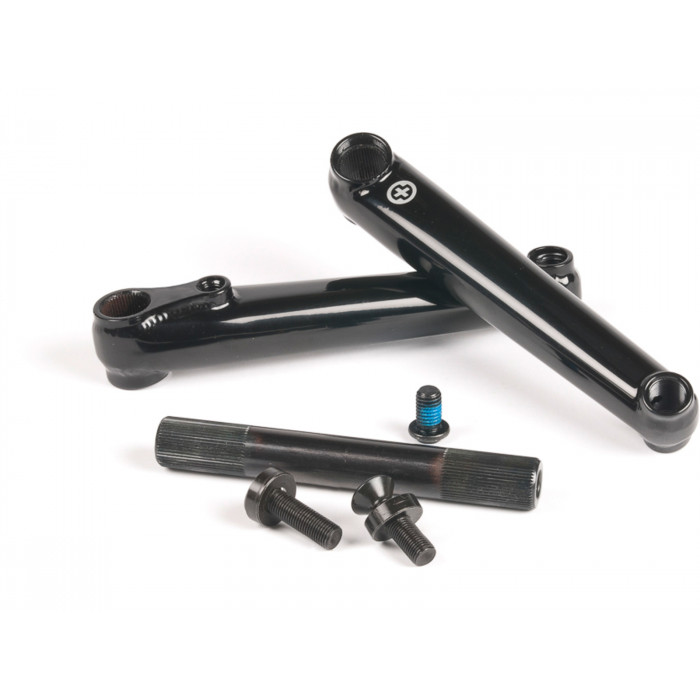 SaltBMX Crank SaltPlus 3pc CrMo, 175mm black