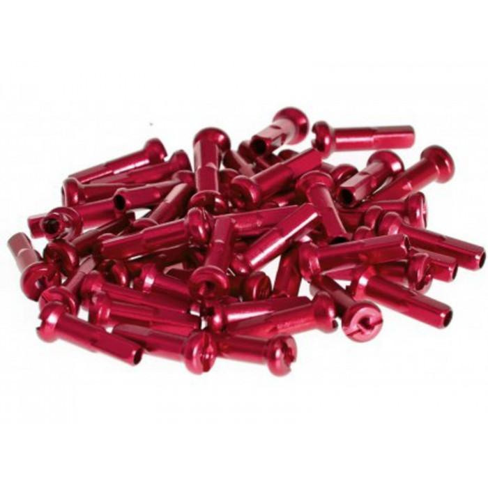 SaltBMX Salt Spoke-Nipples alloy 40pcs., red