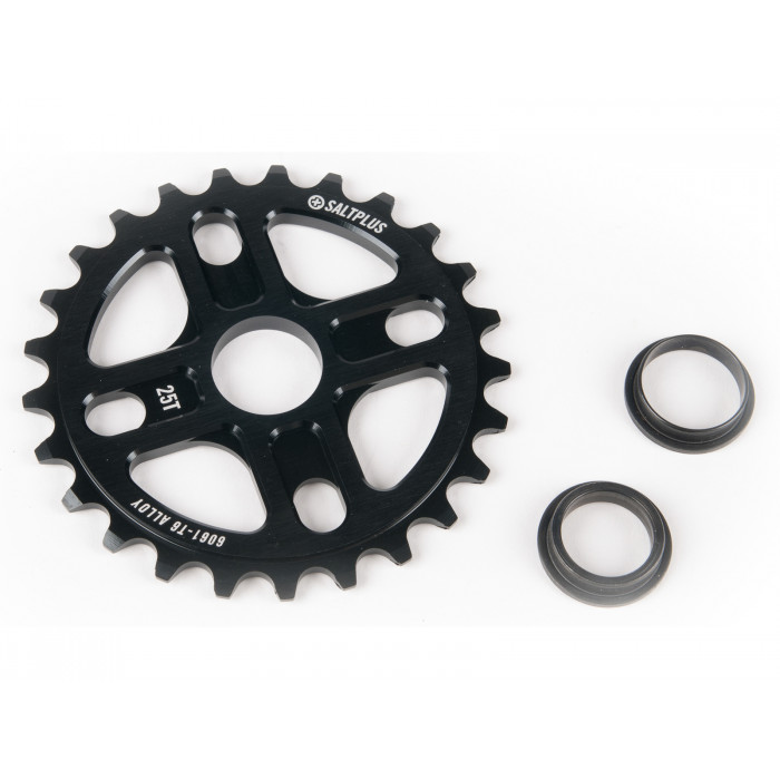 SaltBMX Sprocket Manta CNC 25T Alloy, black