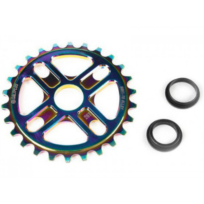 SaltBMX Sprocket Manta CNC 28T Alloy, oilslick