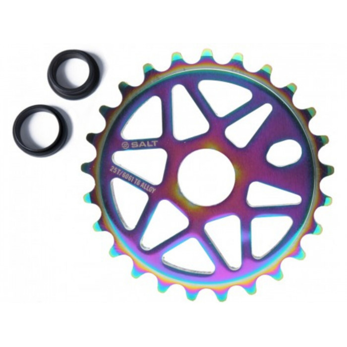 SaltBMX salt COMP sprocket alloy, 25T oilslick