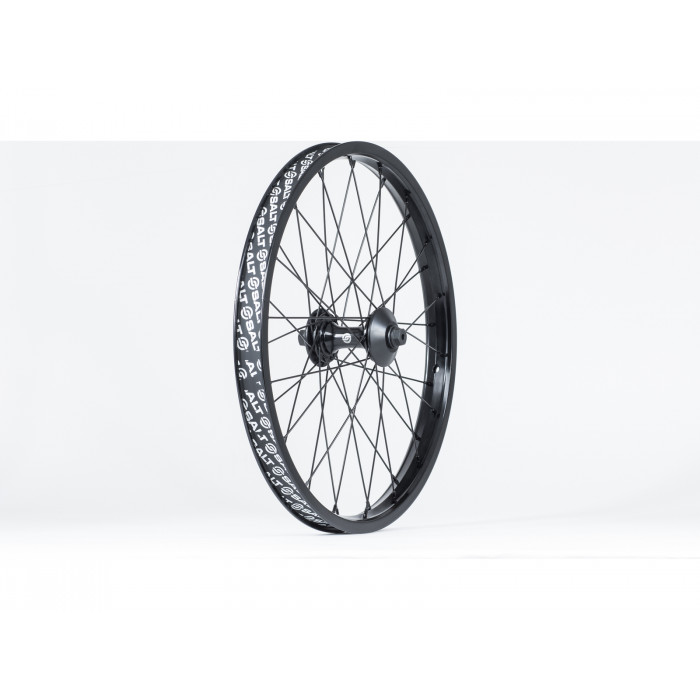 SaltBMX saltplus SUMMIT front wheel 18", do double straight wall, 3/8" female bolt, seal