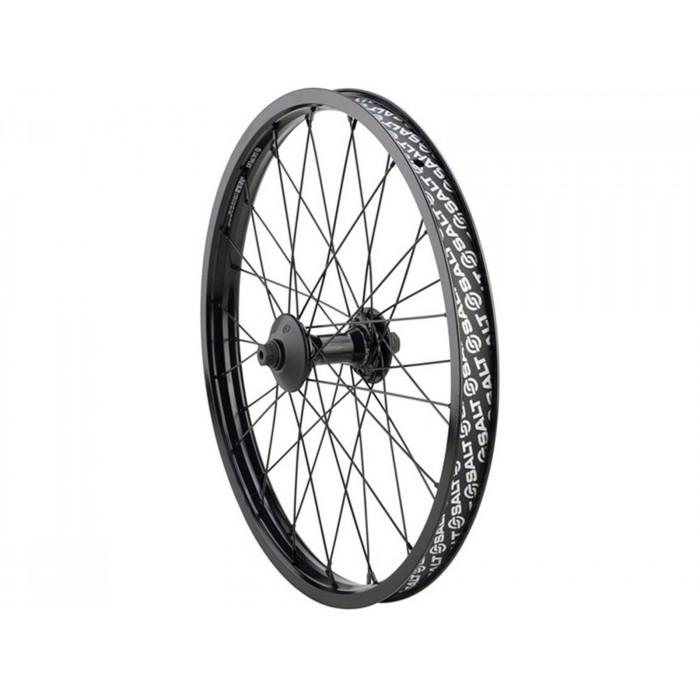 SaltBMX saltplus MESA front wheel 20", doub le straight wall, 3/8" female Bolt, sealed b