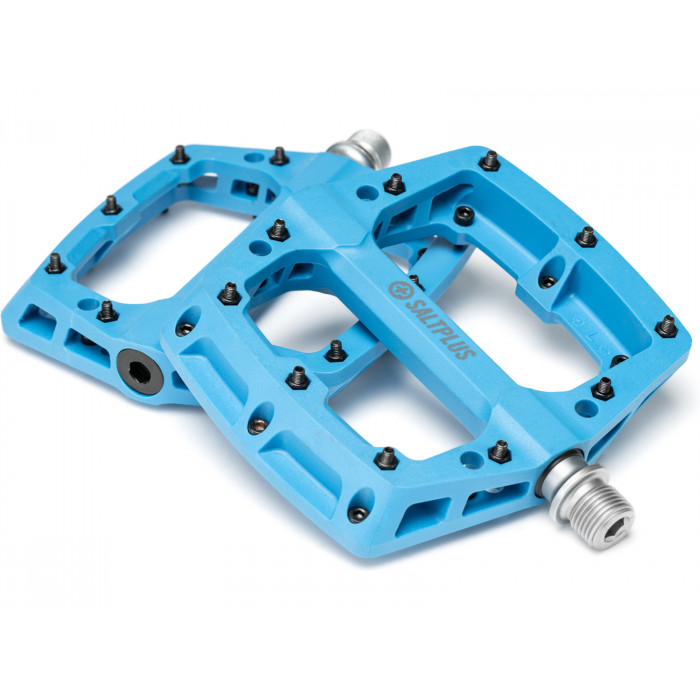 SaltBMX SaltPlus Pedal HQ PC cyan blue 9/16", nylon, sealed