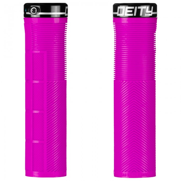 DEITY MTB GRIPS KNUCKLEDUSTER PINK