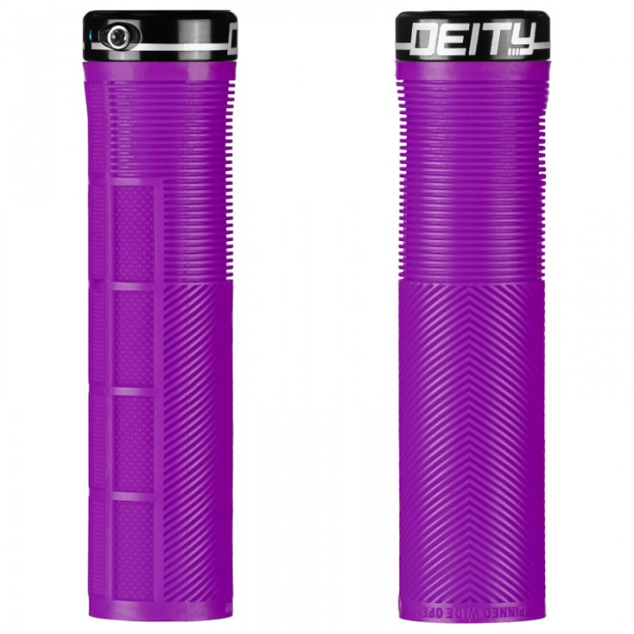 DEITY MTB GRIPS KNUCKLEDUSTER PURPLE