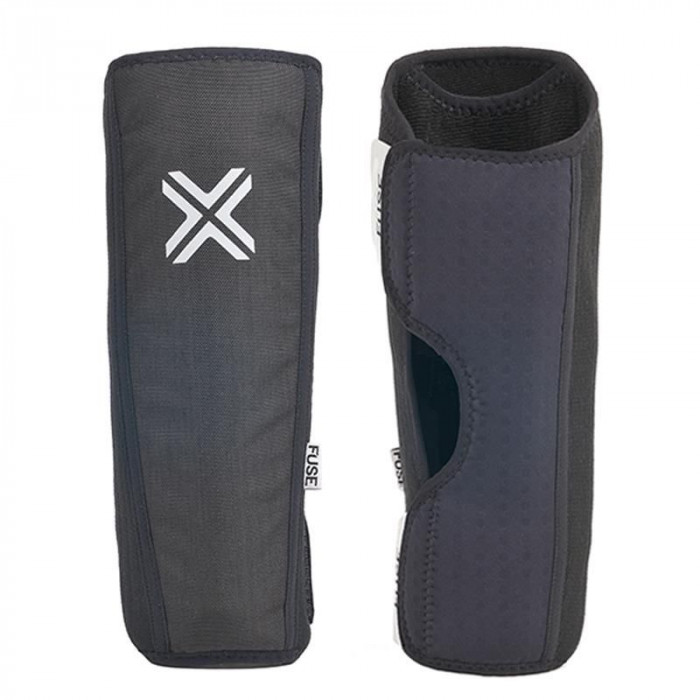 FUSE ALPHA SHIN PADS CLASSIC BLACK