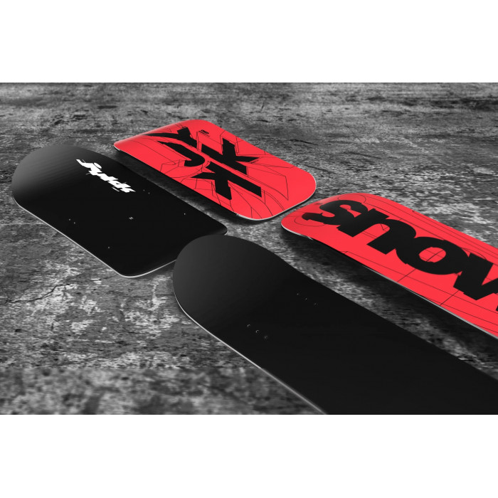 Jykk ONE-D Snowscoot Black