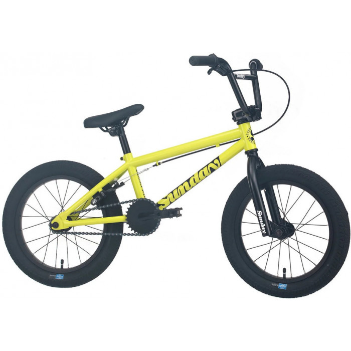 SUNDAY BMX BICYKEL BLUEPRINT 16" YELLOW