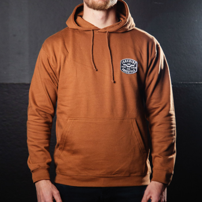 JUNKRIDE FREESTYLE HOODIE KARAMEL