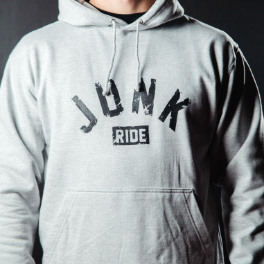 JUNKRIDE JUNK HOODIE GREY BLACK 2