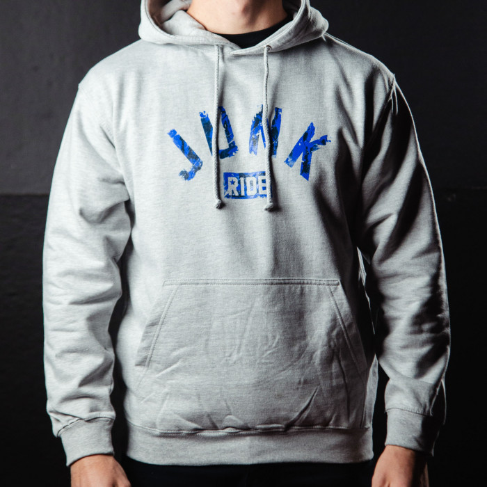 JUNKRIDE JUNK HOODIE GREY BLUE