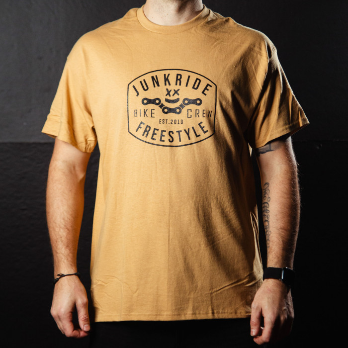 JUNKRIDE FREESTYLE TEE GOLD