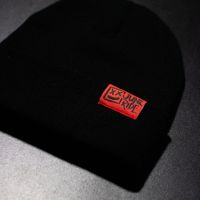JUNKRIDE BEANIE CLASSIC BLACK