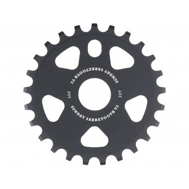 Sprocket Sunday 28T, 6061-T6 black