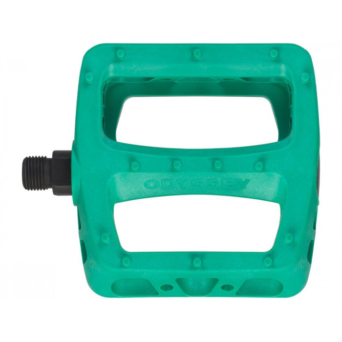 Odyssey Twisted PC Pedals Plastik, 9/16, billiard green