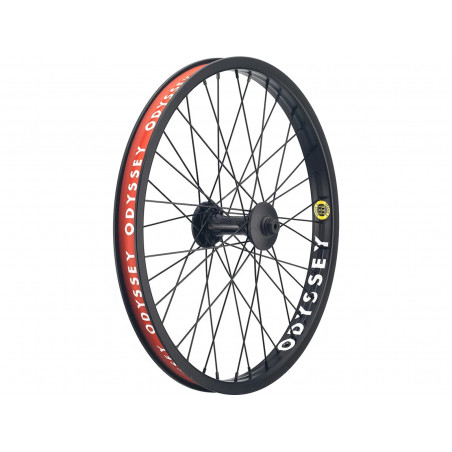 Odyssey Stage2 Wheel Front, 36 H Stage2 Rim, C5 Hub Black