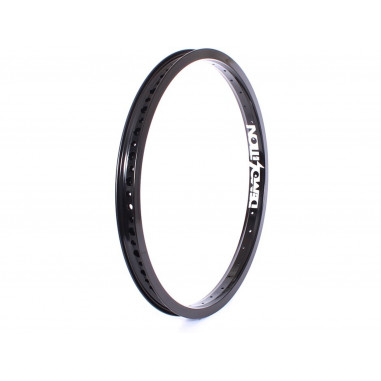 Demolition rim Zero 18", 36H Double Wall, welded flat black