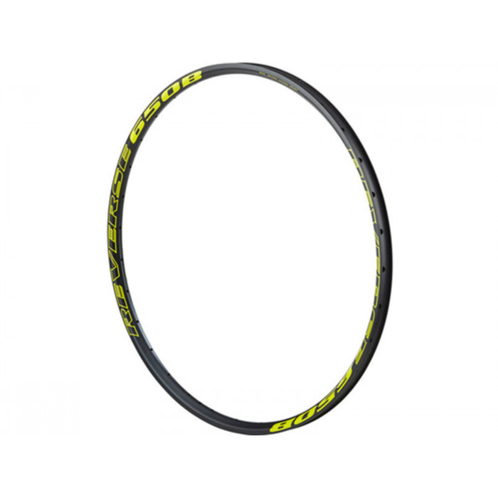 REVERSE Rim 650B AM/EN Dextro Alloy (Black/Yellow) F/Valve ERD 560,5mm, 32h